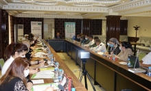 On September 18, 2020, the meeting of the Working Group on Health Protection in the System of Execution of Criminal Sentences of the Ministry of Justice of the Republic of Tajikistan (SECS MJ RT) was held in Dushanbe.